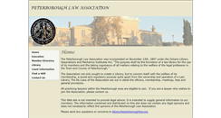 Desktop Screenshot of peterboroughlaw.org